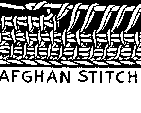 Afghan, Loop and Popcorn Crochet Stitches