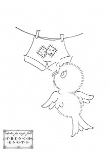 chick and clothesline