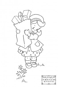 girl with shopping bag