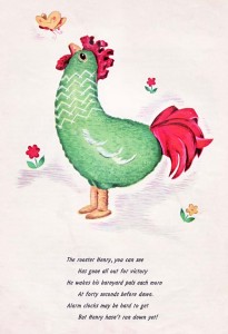 rooster toy crochet pattern