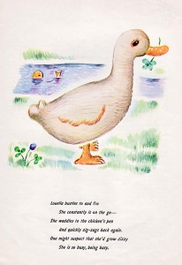 crochet pattern of toy duck