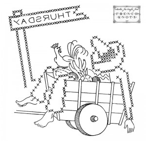 AB_mex_thursday vintage embroidery transfer pattern