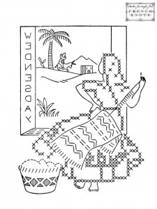 AB_mex_wednesday vintage embroidery pattern
