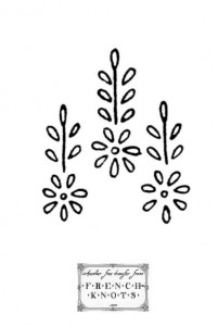 daisy embroidery