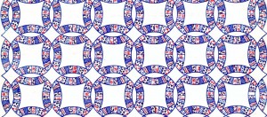 double wedding ring quilt