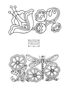 Dragonfly embroidery design - Machine Embroidery Downloads